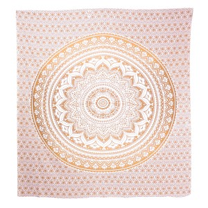 Brown Mandala Tapestry Boho Decorative Wall Tapestries College Dorm Wall Hanging Bohemian Hippie Queen Size Bedspread Beach Throw Outdoor Picnic Blankets Online   